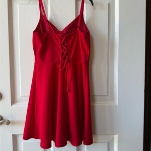 Lily Rose Red Maxi Dress